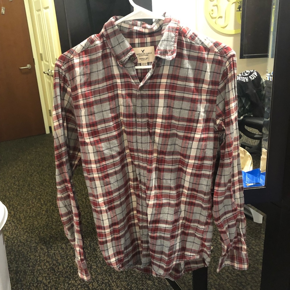 american eagle flannel